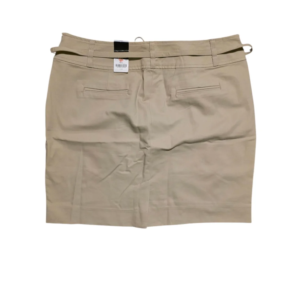 a.n.a Women's Tan Pencil Skirt 16 Petite - Picture 3 of 5